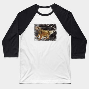 iguana Baseball T-Shirt